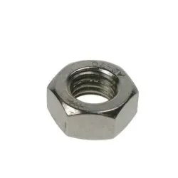 M6 Full Nuts Stainless Steel (Pack of 100) [DIN 934 Grade 304-A2]